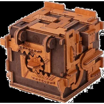 Puzzle WOODEN CITY 3D dřevěné puzzle - Escape room Puzzle Box, 149 dílků