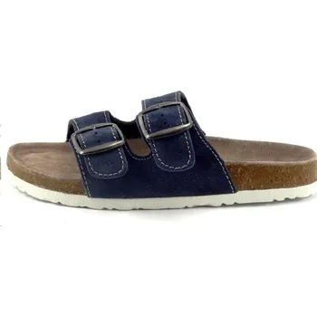 Pánské pantofle Pantofle FUSBET korkové tmavě modré YG820 36 tmavě modré