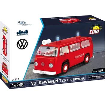 Stavebnice COBI Automobil Volkswagen T2b Hasiči COBI 24622 - Action Town 1:35