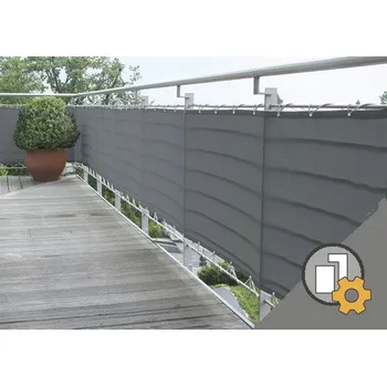 balkonová zástěna Balkonová zástěna bez oček