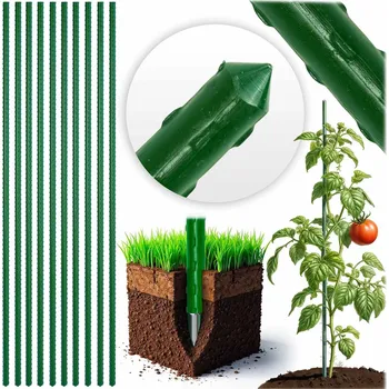 Opora na rostlinu Plonos Opěrná tyč pro rostliny PL-940, 10ks, 180cm, zelená | Plonos