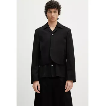 Pánské sako Vlněné sako Ader Error Apparel-Top pánské, černá barva, BO01SSBZ0205BK, L, 99X