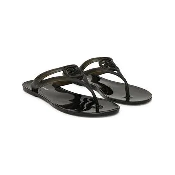 Dámské žabky Žabky KARL LAGERFELD Jelly Thong KL80007A Černá 39