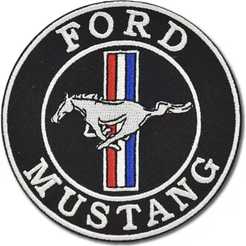 Nášivka Nášivka Ford Mustang Black 8 cm