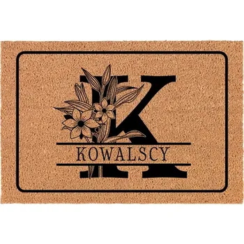 Rohožka Kokosová rohožka hotová 40 x 60 cm