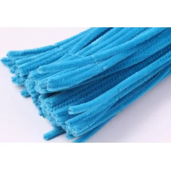 Hobby drát Chlupaté drátky modré č.13