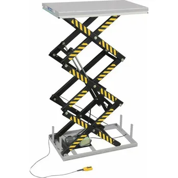 zvedací stůl Hydraulický zvedací stůl HT10, nosnost 1000 kg, rozměr 1700x1000, zdvih 3000 mm