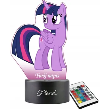 Lampička Plexido vícebarevná Noční lampa