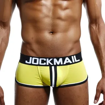Pánské erotické prádlo Set 2ks - JOCKMAIL Jocks - červené / žluté Velikost: L