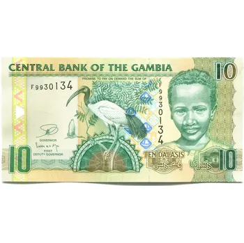 GAMBIE. 10 dalasis (2013).