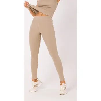 Dámské kalhoty Dámské legíny MOE M734 BEIGE L