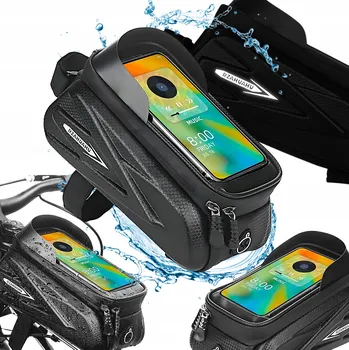 brašna na kolo Univerzální držák na kolo BRAŠNA VODĚODOLNÁ brašna / taška na kolo s pouzdrem na telefon