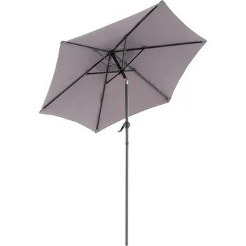 Stínicí technika Garthen Zahradní slunečník sklopný s kličkou 210 cm antracit
