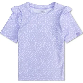 KOUPACÍ TRIČKO S UPF 50+ Lila Leopard - 110-116
