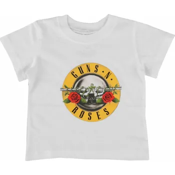 Pánské oblečení Tričko metal dětské Guns N' Roses - Classic Logo - ROCK OFF - GNRTS04TW - 12m