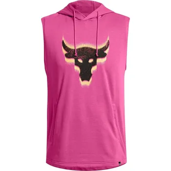 Pánská mikina Under Armour Sleeveless Hoodie Pink M