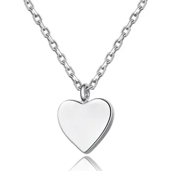 Řetízek Olivie Stříbrný náhrdelník SRDÍČKO 4863 Ag 925; ≤2,2 g.