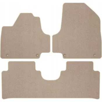 autokoberec Koberce Edecor velurové 3 ks