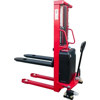 Paletový vozík Ruční elektrický vysokozdvižný vozík LME 1516, nosnost 1500 kg, zdvih 1600 mm