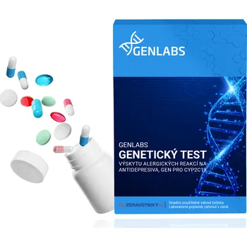 Diagnostický test Test výskytu alergických reakcí na antidepresiva, gen&nbsp;pro&nbsp;CYP2C19