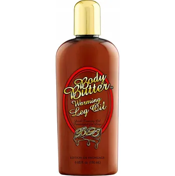 Přípravek na opalování Hřejivé tělové máslo na nohy a opalovací olej na nohy