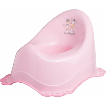 Nočník MALTEX nočník Zebra světle růžová / růžová