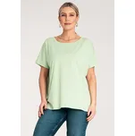 Dámské tričko s krátkým rukávem M1164 Barva: Zelená, Velikost: ONE SIZE