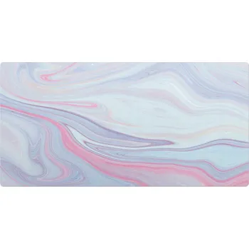 Obraz Protiskluzová ochranná podložka na psací stůl s potiskem Pastelové vlny 90 x 45 cm