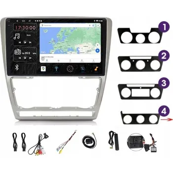 Auto Hi-Fi Projack RADIO GPS ANDROID ŠKODA OCTAVIA 2 2007-2012 2-DIN