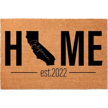 Rohožka KOKOSOVÁ ROHOŽKA PŘED DVEŘE NA BOTY 40 x 60 HOME TWÓJ KRAJ