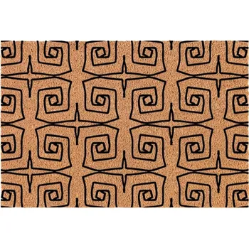 Rohožka KOKOSOVÁ ROHOŽKA PŘED DVEŘE 40X60 cm HIT ANTYPOŚLIZGOWA TRWAŁĄ VZOR