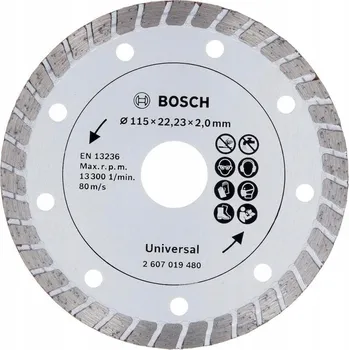 Řezný kotouč Bosch Diamantový kotouč 115x22,23 mm Universal