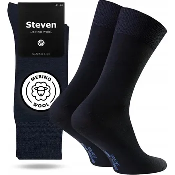 Pánské ponožky Ponožky Steven , art. 130, modré, velikost 44-46