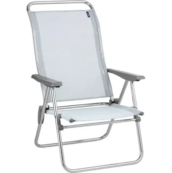 Křeslo Nízké kempingové křeslo ALU LOW BatylineISO modrá Ciel