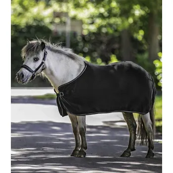 Deka pro koně Odpocovací deka Fleece Economic černá 115