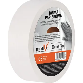 Izolační páska MOTIVE Papírová páska na spoje 50 mm × 75 m