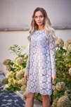 Dámské šaty MOE M406 GREY S