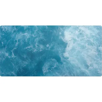 Obraz Moderní podložka na stůl pro práci z domova Rozbouřené vlny oceánu 90x45 cm