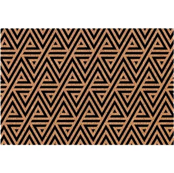 Rohožka KOKOSOVÁ ROHOŽKA PŘED DVEŘE 40X60 cm MODNA HIT ANTYPOŚLIZGOWA VZOR