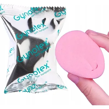 Menstruační houba Gynotex Dry Soft TAMPONY Bez Šňůrky SPORTOVNÍ pro Plavání a Sex 1 ks