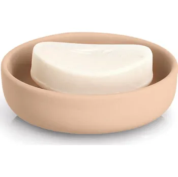Mýdlenka Zeller Keramická mýdlenka BRASS TONE, Ø 11,2 cm, béžová