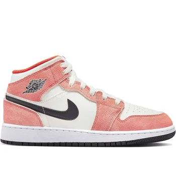 Dámská obuv Jordan 1 Mid SE Orange Suede (GS) 38.5