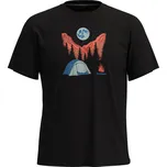 Smartwool NIGHT CAMP SHORT SLEEVE GRAPHIC TEE black