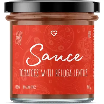 Omáčka Goodie Omáčka na těstoviny - Rajčatová s čočkou beluga 300 g