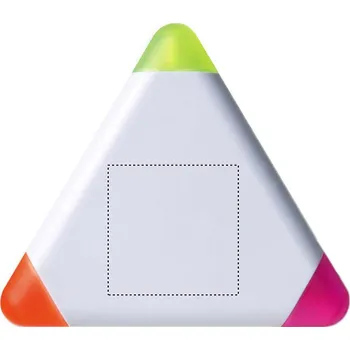 Zvýrazňovač 3 barevný zvýrazňovač Tamponový tisk (max. 1 barva, 30x30mm) 1 barva 5 BACK PAD