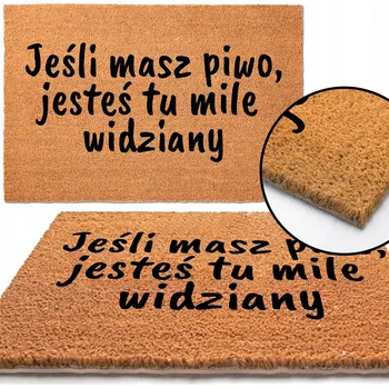 Rohožka Vstupní rohožka před dveře 40x60 Pivo