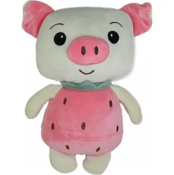 plyšák Plyšová Hračka Sun-Day prasátko 40 cm bílo-růžová