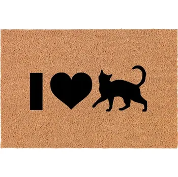 KOKOSOVÁ ROHOŽKA PŘED DVEŘE S NÁPISEM - PRO VNITŘNÍ I VENKOVNÍ POUŽITÍ - RŮZNÉ VZORY