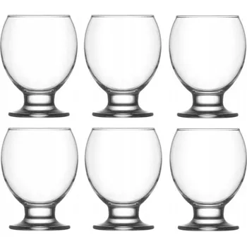 Sklenice Poháry LAV Nectar, bezbarvé, 280 ml, 6 ks