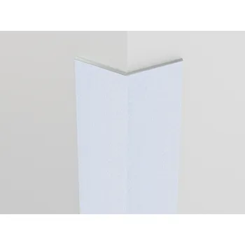 rohová lišta BUKOMA Lišta k ochraně rohu 20 x 20 mm, hliník, různé barvy a délky Barva a délka: Lakovaná bílá, 1,3 m